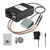 8000 W Punktschweißer, Hand-Punktschweißer, tragbares Punktschweißgerät, DIY-Kit, Hochleistungs-Hand-Punktschweißmaschine, mit Nickelstreifen und Punktschweißstift, für 18650 Akkupack-Schweißwerkzeuge