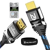 Ultra HDTV 8K HDMI-Kabel - 3m Ultra High Speed HDMI 2.1 Kabel, 48 Gbps für 8K@60Hz & 4K@120Hz - Premium Zertifikat - DTS: X, HDCP 2.2&2.3, HDR10+, eARC