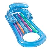 Pool Floats Erwachsene – Wasser-Hängematte, Liege, wasserdicht, aufblasbar, für Pool, Pool, Urlaub, See, Hinterhof, Camping
