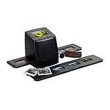 Technaxx DigiScan DS-02 hochauflösend Scanner, Diascanner, Fotoscanner, Diaprojektor für Negativfilme & Diafilme mit 2,4 Zoll TFT-Display, USB 2.0