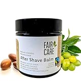 FAIR CARE After Shave Balm 100 ml - FAIRTRADE Rasurpflege mit Arganöl - Beruhigt und pflegt die Haut mit veganer Formel