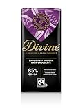 Divine 85% Kakao dunkle Schokolade, 90g Riegel