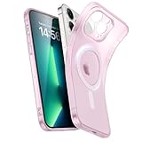 ESR für iPhone 13 Pro Max Hülle, Kompatibel mit MagSafe, Klares Silikon Handyhülle iPhone 13 Pro Max Case, Stoßfeste Dünne Vergilbungsbeständige Transparente Schutzhülle, Zero Serie, Rosa
