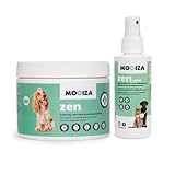 MOOIZA Zen doppelte Beruhigung Hunde – Futterergänzung zur Entspannung + Relax Duftspray – Anti-Stress für Hunde – natürliche Beruhigung Hunde – Ideal für Reisen und Neue Umgebungen