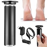 Hornhautentferner Elektrisch - Stark Hornhaut Entferner Gerät Pediküre Set Fußpflege mit 59 Ersatz Schleifkissen, Profi Elektrischer Hornhauthobel Fussraspler für Fuße, Foot Callus Remover
