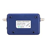 lyrlody Satellitenfinder, Professionelles Signalmessgerät für Satellitenempfänger für den Nachtgebrauch