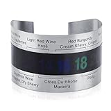 Weinthermometer Edelstahl Wein Lcd Thermometer Flasche Bier Rotwein Armband Temperatursensor, Clip-Weinthermometer Lcd Digitalanzeige Temperatursensor Für Wein, Sekt, Saft