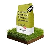 Samen Schwarzenberger I Nachsaat Rasensamen | 5 kg für 150 m² I schnellkeimend & pflegeleicht I für dichten, gleichmäßigen Rasen I Sport- & Spielrasen I verdrängt Moos & Unkraut