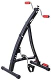 KOHARA Sitzendes Beintrainer und Physiotherapie, Heimtrainer mit Pedal, tragbar, Trainingsgerät für Arme und Beine, Heimtrainer, zusammenklappbar