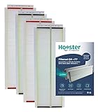 Hooster 2 Filtersets passend für Zehnder ComfoAir Q350 / Q450 / Q600 | Filter G4 + F7 je 2 Stück