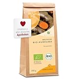 Weltecke Bio-Kurkuma-Pulver 300 g | Fein gemahlen | In Deutschland kontrolliert & frisch abgefüllt | Perfekt für Goldene Milch, Tee, Suppen, asiatische Gerichte & mehr | Organic Turmeric Powder