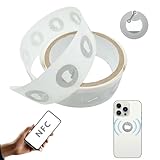 60 Stück Nfc Sticker,Nfc,Nfc Chip,Nfc Tag,Nfc Tag Sticker,Rfid Tag,Nfc Ntag 213 Tags Programmierbar 144 Byte Chip Aufkleber Für Alle Nfc-Fähigen Handys Und Geräte