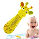 Baby-Badethermometer – Baby-Badethermometer in Giraffenform | Schwimmendes Badewannenspielzeug, Geschenk für Neugeborene