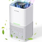Luftentfeuchter 1800ML, Elektrischer Luftentfeuchter mit LED-Anzeige und 7-farbiger Beleuchtung, Automatische Abschaltung, 24-Stunden-Timer, Ideal für Bad und Schlafzimmer