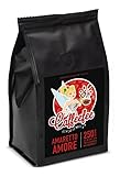 Caffeefee Amaretto Amore, gemahlen, aromatisierter Röstkaffee aus 100% Arabica, mild geröstet, veredelt mit feinem Aroma, 250 g (gemahlen)