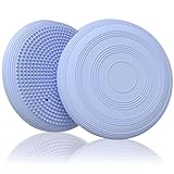 GLOSKIN Balance Kissen Mit Pumpe, Durchmesser Von 34 cm, Balancekissen, Orthopädischer Gleichgewichtskissen, Bürokissen, Yoga -Sportkissen, Luftkissen für Massage