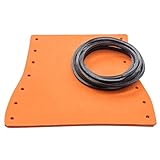 DICTUM Axt-Collar für Forstbeil »Forst Edition«, Büffelleder, orange