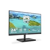 Philips 245E1S - 24 Zoll QHD Monitor (2560x1440, 75 Hz, VGA, HDMI, DisplayPort) schwarz
