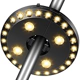 HELESIN Sonnenschirm Beleuchtung, Sonnenschirm 28 LED Licht...