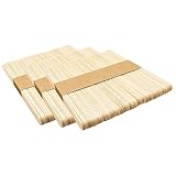 150 Stück Eisstiele Holz,Holzstäbchen,Stäbchen,Holzspatel,Eisstiele aus Holz zum Basteln,Bastelhölzer Vielseitig Einsetzbar beim Basteln,Stäbchen Holz, Holzspatel Holzspachtel DIY Handwerk