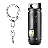 Camping-Taschenlampe | Notfalllampe mit Clip für Kappe, kleine Taschenlampe, wasserdicht, 4 Leuchtmodi, für Laufen, Radfahren, Camping, Wandern und Outdoor-Aktivitäten
