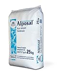 Salz-Helmreich GmbH Poolsalz aus reinem Siedesalz (Chlorinator geeignet) im 25kg Sack, weiß, Körnig, Pool-Salz, Pool Salz
