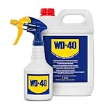 WD-40 Multifunktionsprodukt 5L Kanister Inklusive Zerstäuber, Silikon, Aerosol, für z. B Fahrrad, Rost, Werkzeug