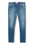 JACK & JONES Herren Jjitim Jjicon Jj 159 Jeanshose, Blue Denim, 33W / 34L