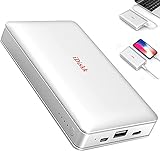 iDiskk 2 TB (2000GB) Externe iPhone-Festplatte für iPhone/iPad mit 10.000 mAh Powerbank, 2-in-1 MFi-zertifizierter HDD iPhone Lightning USB-Fotostick für iOS Type-C/Android-Handys Mac und PCs