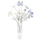 Künstliche Kunstblumen, 2 Stück Kosmos Pflanzen,...