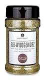 Ankerkraut Elb-Wild Gewürz, für Hirsch und alles Wild, mit Romarin, Oregano und Zimt, süße Note, für BBQ und zum Kochen, 265 g im Streuer