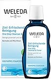 WELEDA Bio 2in1 Erfrischende Reinigung, Naturkosmetik Gesichtswasser und Make-up Entferner zur porentiefen Reinigung und Pflege von Gesicht, Haut und Hals (1 x 100 ml)