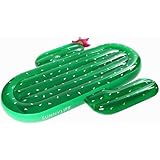 HJDQMDHA Tragbar Cactus Floating Row Reitt Aufblasbar