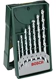 Bosch 7tlg. Mini-X-Line Steinbohrer-Set (für Stein, Ø 3-8 mm, Zubehör Bohrschrauber)