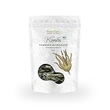 Kombu Algen Blätter Bio Kelp Atlantik Getrocknet (Wildsammlung Roh Vegan) Seetang für Dashi Brühe, Miso Suppe, Umami, Sushi, Algensalat - Atlantic Seaweed Organic Raw Wild | PureRaw 25g