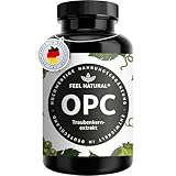 OPC Traubenkernextrakt – 240 Kapseln mit 1000mg OPC...