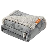 Feandrea wasserdichte Hundedecke, Sherpa Fleece Haustier...