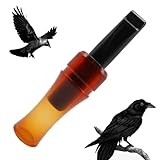 fayarrd Crow Caller | Vogelpfeife | Jagd Auf Krähenköde Krähe, 12 X 3 cm Krähe Ruf, Krähenruf Krähenpfeife Realistischer Vogelruf, Ideal Für Jagd Auf Outdoor-Aktivitäten, Anziehendes Gerät Für Krähen