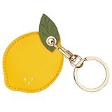 AXFEE AirTag Schutzhülle, Leder Keyring Kompatibel mit Mini Apple, Hülle Case, Cover mit Schlüsselanhänger