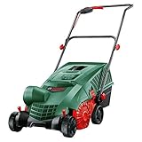 Bosch Home and Garden Elektro Rasenlüfter UniversalRake 900 (900 W, Arbeitsbreite: 32 cm, Fassungsvermögen der Fangbox: 50 l, im Karton)