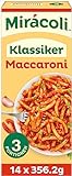 Miracoli Fertiggerichte Klassiker Maccaroni, 3 Portionen, 14 Packungen (14 x 356,2g)