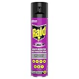 Raid Paral Multi Insektenspray, Mückenspray, zur Bekämpfung von fliegenden & kriechenden Insekten, 1er Pack (1 x 400ml)