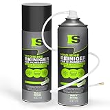 Spraytive 2 x 400ml Hygiene Reiniger für Klimageräte - Klimaanlagenreiniger für Auto & Haus, Geruchsentferner Spray, langanhaltend, erfrischend, Haus-Klimaanlage reinigen, mit Schlauch & Messingdüse