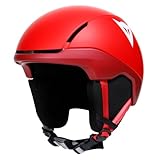 Dainese Unisex-Youth SCARABEO ELEMENTO Skihelm aus Polycarbonat, leicht und widerstandsfähig, Metallisch Rot/Weiß, XS-S