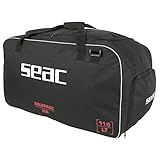 Seac Equipage 250, Tauchertasche mit wasserdichtem Fach, für Taucherausrüstung, mit Flossenfach, 75x40x35 cm