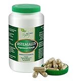 VITA IDEAL Vegan® ASTRAGALUS - Wurzel 360 KAPSELN - ASTRAGAL. membranaceus - TRAGANT - Tagesportion 900mg TRAGANTWURZEL reines Pulver. Pflanzlich, natürlich und ohne Zusatzstoffe.