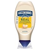 Hellmann's Real Mayonnaise (mit Rapsöl, ideal als Pommes und Burger Sauce und für Salat Dressings) 2er Pack (2 x 430ml)