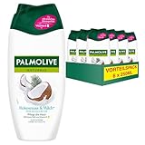 Palmolive Duschgel Naturals Kokosnuss & Milch 6x250ml - Cremedusche mit Feuchtigkeitsmilch und Kokos-Duft