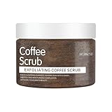 FGUUTYM Scrub Fuß- und Körperpeeling mit Kollagen und, Peeling-Peeling zur Straffung Cellulite und Haut durch Body Scrub, Peeling, Tiefenreinigung, Kaffee-Kokosnuss Jojobaöl (B, One Size)