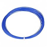 Keenso Badminton Saite, 10m Nylon Hohe Flexibilität Badminton Saite Badmintonschläger Ersatzsaite Badmintonschläger Reparaturs Saite(Blau)